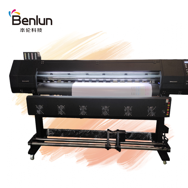 BL 1900mm Single Head Printer Water-Based Inkjet Printer Eco Solvent Automatic Roll-to-Roll Printing Machine for XP600 and I1600