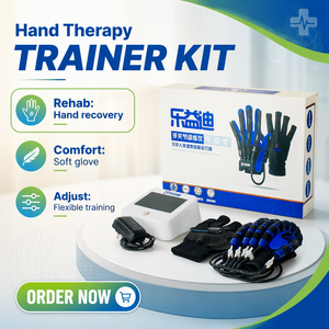 Guantes de Terapia <span class=keywords><strong>El</strong></span>éctrica para Rehabilitación de Manos, Marca LEYIDI, para Pacientes con Ictus/Parálisis, 2-3 Sesiones Diarias, ISO - Product Image 1