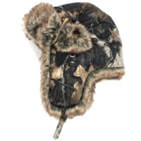 Elegante Gorro de Trampero con Orejeras Estilo Bomber Aviador Ruso de Piel para Invierno y Esquí para Hombre y Mujer