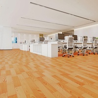 Rouleau de revêtement de sol en vinyle PVC antidérapant pour hôtel commercial de luxe 2026