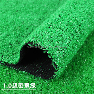 Valla de césped artificial PP desechable suministrada por fábrica, altura de pila de 10mm para sitios de construcción, jardines deportivos para uso en gimnasio de fútbol - Product Image 5