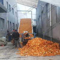 Déshydrateur/Sécheur Industriel pour Déchets Alimentaires, Machine de Séchage pour Bagasse de Canne à Sucre, Marc de Fruits, Écorces d'Orange