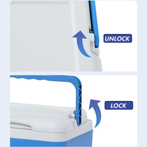 Icemaster OEM 14L Hard Cooler <b>Box</b>, Lightweight Plastic Insulated Ice <b>Box</b> with Handle for Outdoor <b>Camping</b>, Picnic & Food <b>Storage</b> - Product Image 3