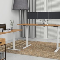 Support de bureau pour trois moniteurs, support d'écran, support pour 3 écrans, réglable, pivotant, inclinable pour le bureau
