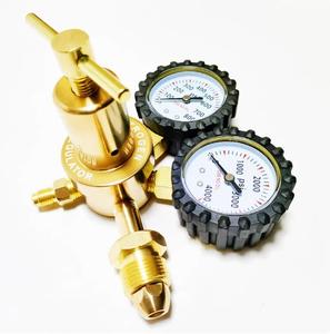 Régulateur de pression d'azote en cuivre CGA580, sortie à embout évasé 1/4\", connecteur d'entrée, régulateurs de pression, modèle supérieur, garantie 1 an - Product Image 5