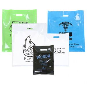 Bolsas de Plástico PE Transparente Reciclables Impresas, Bolsas para Camisetas, Ropa, Joyería, Marcas de Productos de Belleza, Empaquetado al por Mayor - Product Image 3