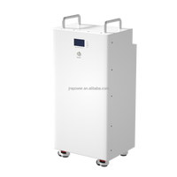 Batterie de stockage d'énergie domestique empilable 16S1P LiFePO4 15KWH 51.2V 48V 314Ah avec communication CAN et BMS