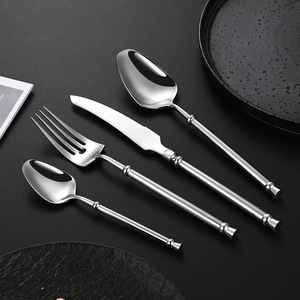 Cuchillos, tenedores y cucharas <span class=keywords><strong>de</strong></span> acero inoxidable 304 para la <span class=keywords><strong>UEFA</strong></span> Champions <span class=keywords><strong>League</strong></span>, vajilla <span class=keywords><strong>de</strong></span> lujo ligero, cuchillos y tenedores para carne - Product Image 2