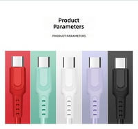 Câble de données USB-C / USB / Micro-USB en silicone à charge rapide, protection intégrée, vente en gros d'usine pour iPhone