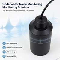 Transductor Ultrasónico Subacuático de Doble Transmisión y Recepción de 35 kHz, 450 Vpp, 65-71000 pF, IP68, Hidrófono para Monitoreo de Ruido Subacuático, con Certificación CE