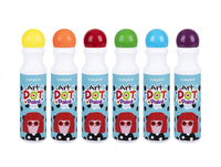 Marqueur à pois lavable pour enfants DIY Dab Drawing Non toxique Dot Paint 12 couleurs Arts and Crafts Kit pour enfants