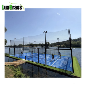 Terrain de padel flottant modulaire pour usage maritime, anti-rouille - Product Image 1