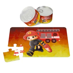 Trading Products 2024 Special Needs Lernspiel zeug 12 PCS Jigsaw Intelligence Games für Kinder