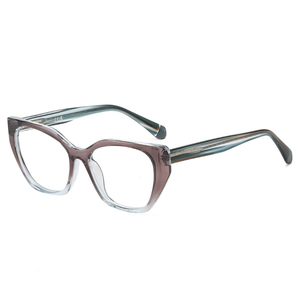 Gafas de Sol Cat <span class=keywords><strong>Eye</strong></span> Negras Clásicas de Moda 6354, Monturas Ópticas de TR90+Acetato para Mujer, Monturas de Gafas Graduadas al por Mayor - Product Image 5