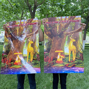 Tùy chỉnh bán buôn quảng cáo A0 a1large không thấm nước Vinyl tường Áp phích in ấn 24x36 dính Poster in ấn - Product Image 3