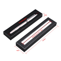 Eacajess Emballage de boîte à stylo personnalisée à bas prix Boîte cadeau en PVC transparent et papier coloré pour stylo Boîte cadeau vide avec étuis à crayons