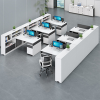 Luxe 1.5m modulaire blanc Mdf brillant moderne ovale bureau bureau exécutif bureau d'angle exécutif bureau à domicile
