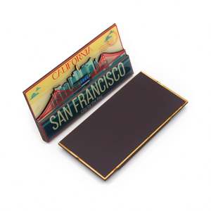 Imán de Madera Personalizado al por Mayor para Recuerdos Turísticos, Imán de MDF con Resina Epoxi, Imán 3D para Refrigerador - Product Image 4