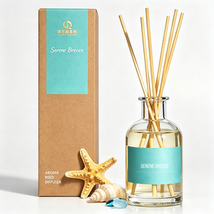 Difusor de Aromas Qihuadun Fragrance Serene Breeze, Aroma Natural de Sal Marina y Algas Marinas, Difusor de Aromas para Interiores, Caja de Regalo - Product Image 1