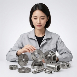 Service de tournage et de fraisage OEM personnalisé, composants mécaniques en acier inoxydable, pièces industrielles - Product Image 2