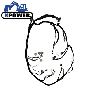 Xpower Air Conditioner Wire <b>Harness</b> 21Q6-10405 21Q610405 21Q6-10404 for 6CTAA8.3 Engine R300-9S R290LC-9 Excavator 6 Months - Product Image 1