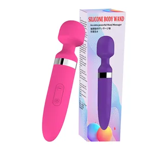 Vibrator Door 10 Trillingspatronen Handheld Elektrische Persoonlijke Massageapparaat