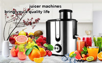 Multifunctionele 4-in-1 elektrische slowjuicer van roestvrij staal voor sinaasappels, fruit en groenten, geschikt voor commercieel gebruik