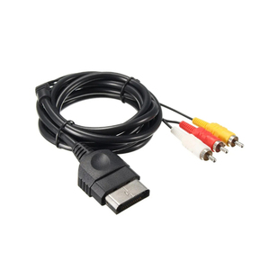 เปลี่ยนสายคอมโพสิตวิดีโอเสียง 6FT สายไฟ <span class=keywords><strong>AV</strong></span> 3 RCA สําหรับคอนโทรลเลอร์คลาสสิกเก่าของ Xboxes - Product Image 5