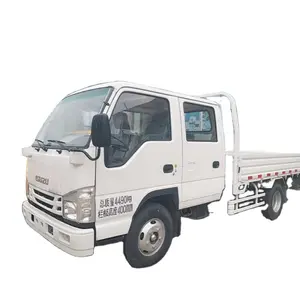 left hand right hand ISUZU double row crew cab 5ton lorry truck used for delivery logistic transportatistion truck