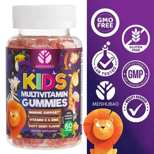 Ultima progettazione multivitaminica gummies vitamina c B12 E gummies vitamine per bambini