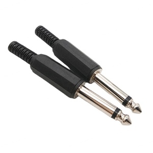 Conector de Audio Mono de 6.35mm, Conector de Micrófono y Altavoz Estéreo - Product Image 2