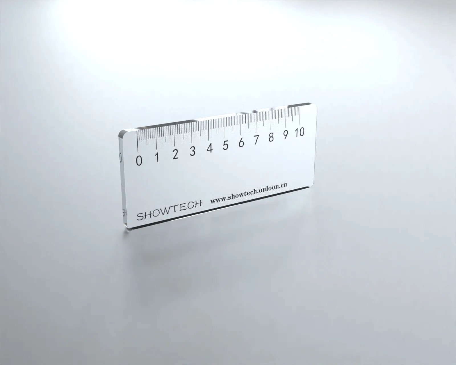 スキャノグラムX線または蛍光透視法での直接測定に使用される100 mm放射線不透過性定規