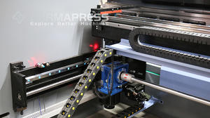 耐久性のある工業用135T3200 CNCプレスブレーキ、6+1軸設計、DA66Sグラフィックプログラミングモード搭載 - Product Image 2