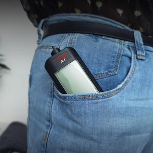 มัลติมิเตอร์ดิจิตอลตรวจจับสายไฟฟ้าแบบอัจฉริยะ ป้องกันการไหม้ รุ่น A1 จอ LCD ขนาดเล็ก  ลดราคาพิเศษ - Product Image 6