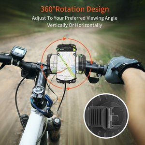 Support de téléphone en Silicone à Rotation de 360 degrés, moteur de vélo de montagne réglable, <span class=keywords><strong>pour</strong></span> <span class=keywords><strong>Smartphone</strong></span> - Product Image 3