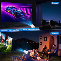 Mini Proyector Portátil Android 11 WIFI HY300 Pro 4K, Cine en Casa Full HD, Smart TV, Proyector para Teléfono Móvil, Proyector LED para Exteriores