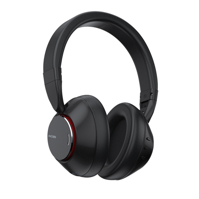Redwingy Over Ear Noise Canceling Headphones Rremium Handsfree ANC Wireless Headset Blue Tooth Sports Earbuds Good Gym Headphone