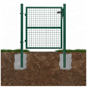 Metal Garden <strong>Gate</strong> Single <strong>Gate</strong> Yard <strong>Gate</strong> with Lock Door, Key and Handle - Product Image 6