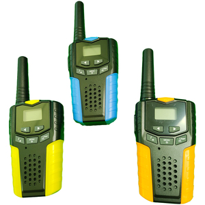 Lighttree 3 cái/hộp có thể sạc lại 2 dặm 22 kênh xách tay Walkie Talkie cho trẻ em <span class=keywords><strong>ctss</strong></span>/DCS tùy chọn Vật liệu silicon - Product Image 2