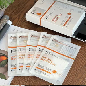 Mascarilla Facial Coreana con Niacinamida, Vitamina E y Ácido Hialurónico, Hidratación Profunda, Nutritiva y Antiarrugas - Product Image 6
