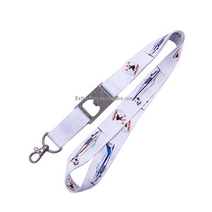 Porta <span class=keywords><strong>Badge</strong></span> per carta d'identità con cordino personalizzato in poliestere <span class=keywords><strong>stampa</strong></span> a sublimazione della tintura scolastica tessuta/<span class=keywords><strong>stampa</strong></span> a trasferimento termico/serigrafia - Product Image 3