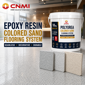 CNMI - Suelo Decorativo de Resina Epoxi con Arena de Color para Escuelas, Hospitales y Laboratorios, Resistente al Desgaste y Antideslizante - Product Image 1