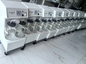 आपातकालीन कक्ष के लिए इलेक्ट्रिक ट्रॉली-माउंटेड सर्जिकल सक्शन डिवाइस और Aspirator-2500ml टैंक 30/45/60l/मिनट - Product Image 6