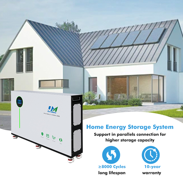 Ready to Ship JM 48V 400Ah LiFePO4 Battery Pack 20kWh in Stock 8000 Cycles Fast Delivery Whole House Solar Backup Powerwall BMS