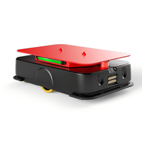Robot de livraison AGV EP Equipment XCD021 avec navigation laser par code QR, fourche 1000x100mm, charge utile 200kg, charge en 1,5h, autonomie 4-6h