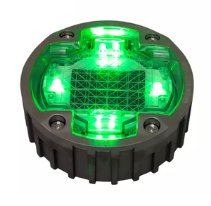 Factory Wholesale Aluminium Reflective LED Ceramic Glass 105 Metallic <b>Light</b> <b>Solar</b> Power Road Stud - Product Image 5