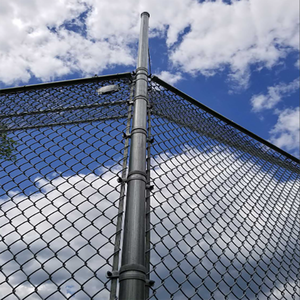 YC bán buôn nhúng nóng mạ kẽm Cyclone dây lưới 8 ft Chuỗi liên kết hàng rào CuộN PVC tráng Chuỗi liên kết hàng rào Bảng điều chỉnh - Product Image 6