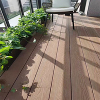 Plancher extérieur en WPC solide haute densité Vanjoin, résistant aux intempéries, terrasse en composite