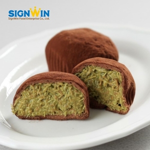 Poudre de chocolat fabriquée à Taïwan pour la préparation du chocolat aux pistaches de Dubaï Q-mochi, texture lisse, HACCP - Product Image 1