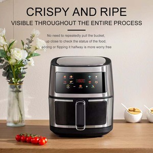 New Smart <span class=keywords><strong>Home</strong></span> Nồi chiên không khí với công suất lớn, có thể nhìn thấy thiết kế, không cần phải lật, dầu-miễn phí và đa chức năng - Product Image 4